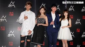 李宓、小茉莉、金陽、沈志明‧張永歆演出網路劇「N世代｣。（記者邱榮吉/攝影）