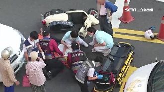 205歲車禍！7旬翁闖紅燈撞2老翁