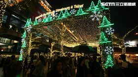 台北101法國史特拉斯堡耶誕市集。（圖／記者簡佑庭攝）