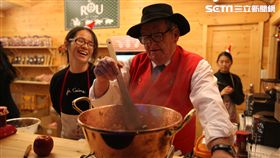 台北101法國史特拉斯堡耶誕市集。（圖／記者簡佑庭攝）