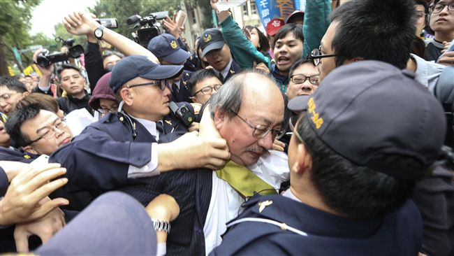 國民黨譴責暴力　蔡正元不同調