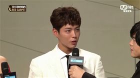 MAMA,香港,Mnet亞洲音樂大獎,朴寶劍
圖／翻攝自直播網址skpb k-pop live