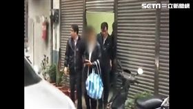 新莊區1對國小兄妹上學途中遭林男從後掐住脖子後掙脫逃逸（翻攝畫面）