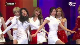 MAMA,香港,Mnet亞洲音樂大獎,TWICE 圖／翻攝自直播網址skpb k-pop live