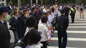 反同凱道抗議　記者吳宜蓁攝