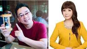 薇薇安,詹惟中,命理師 圖／翻攝自臉書
