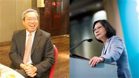 謝金河 蔡英文
組圖 翻攝臉書