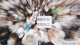 同性婚姻,婚姻平權,同志,反同,挺同,跨性別,百萬家庭站出來,反同婚,下一代幸福聯盟,遊行-記者林敬旻攝