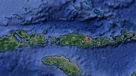 印尼地震 圖/翻攝自Google地圖