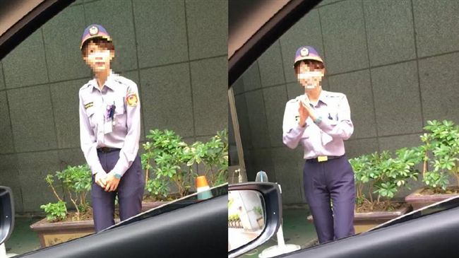 影／清純正妹女警甜笑　網友全暴動了