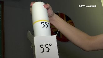 55度杯賣噱頭　實測吸放熱超無感！