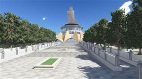 媽祖,神像,媽祖園區,台中 圖/翻攝自韓麥可 YouTube