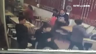 疑拆夥商標糾紛　十黑衣人暴砸湯包店