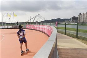 2016亞洲國際溜冰公開賽暨2017臺北世大運測試賽（圖／台北市政府提供）