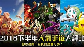名家_網路溫度計
2016下半年人氣手遊大評比！你以為第一名是寶可夢？