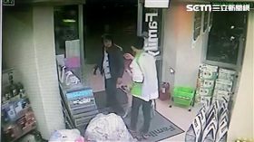 忍者少年團長陳國華再度於超商竊取狗食及飲料遭警逮捕（翻攝畫面）