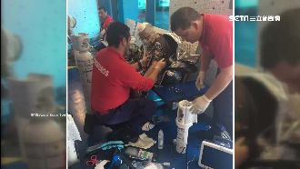 亂流驚魂記　旅客衰遭拋飛、摔斷腿