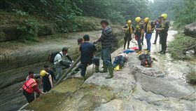 古坑萬年峽谷落水  苗栗夫妻死因待查／中央社