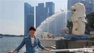 張軒睿造訪新加坡　路邊櫻花妹也瘋狂