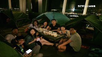 在101露營！首開最頂層賞高空美景