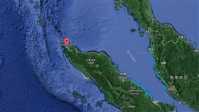 印尼蘇門答臘北部亞齊省省會大亞齊（Banda Aceh）6.8強震（圖／GOOGLE MAP）