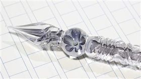 哲磋工房 手工玻璃筆（圖／翻攝自minne-tessaritoshi）
https://minne.com/tessaritoshi