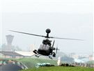 陸軍航特部OH-58奇奧瓦偵察直升機和AH-1W眼鏡蛇攻擊直升機偕同作戰，將來有可能由AH-64A阿帕契攻擊直升機替換AH-1W。（記者邱榮吉/攝影）
