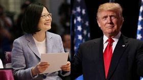 川普、蔡英文／臉書