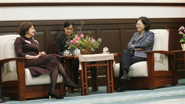 蔡英文：同等重視臺美關係與兩岸關係