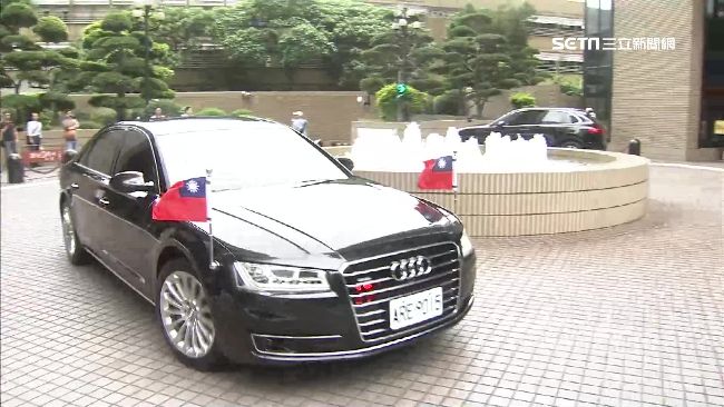 蔡英文坐「隨扈車」　立委：國安笑話
