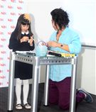 吳建豪新專輯《#MWHYB 音樂不羈》已經正式發行 ，層在人氣節目《爸爸去哪兒》客串與夏天的互動感動了許多觀眾，兩人一起畫畫，再現彼此間的好感情。（記者邱榮吉/攝影）