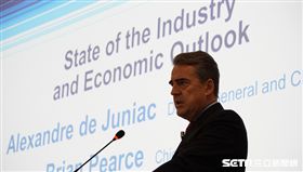 IATA,國際航空運輸協會,Alexandre de Juniac。（圖／IATA提供）