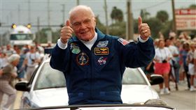 美太空英雄葛倫（圖／路透社／達志影像）