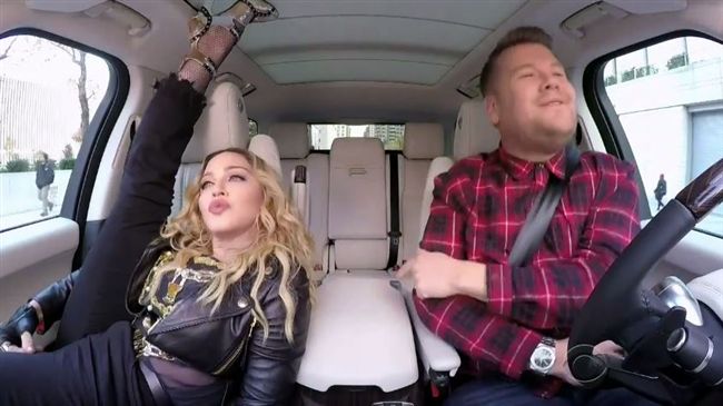 瑪丹娜自爆舌吻過麥克　驚呆主持人