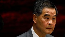 梁振英（圖／路透社／達志影像）