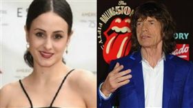 米克傑格（Mick Jagger）73歲第8度當爸（圖／翻攝自微博）