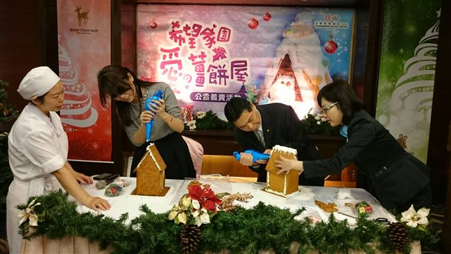 台糖長榮酒店邀希望戶　搭建希望家園