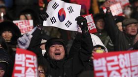 抗議朴槿惠民眾＿美聯