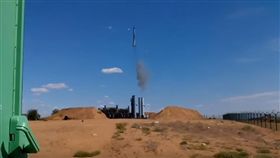 俄羅斯飛彈發射後掉原地連環炸／youtube