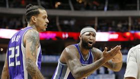 Matt Barnes,DeMarcus Cousins（ap）