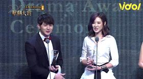 安心亞,張軒睿,Vidol,三立都會台,2016華劇大賞,最佳接吻獎