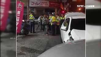 撞車後叩友來關切　駕駛嗆警爆口角
