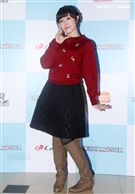 偶像大師為天海春香配音的中村繪里子，來台宣傳「原音重現｣，並與粉絲見面。（記者邱榮吉/攝影）


