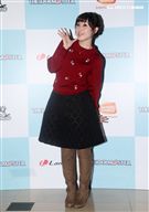偶像大師為天海春香配音的中村繪里子，來台宣傳「原音重現｣，並與粉絲見面。（記者