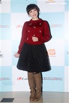偶像大師為天海春香配音的中村繪里子，來台宣傳「原音重現｣，並與粉絲見面。（記者
