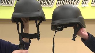 防彈+重量輕　MIT警用新頭盔實測
