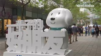 吉祥物裝置藝術吸睛　萌翻信義商圈