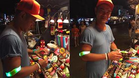 郭世倫,墾丁,擺攤。圖／郭世倫臉書