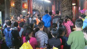 白沙媽信徒絡繹不絕(圖/中央社)