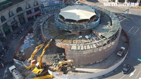 建成圓環12月12日開始主建築拆除工程 市場處提供